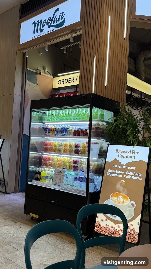 MooLan Juice Coffee Snacks Storefront