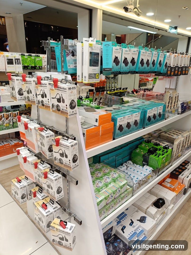 Electronics Store Interior