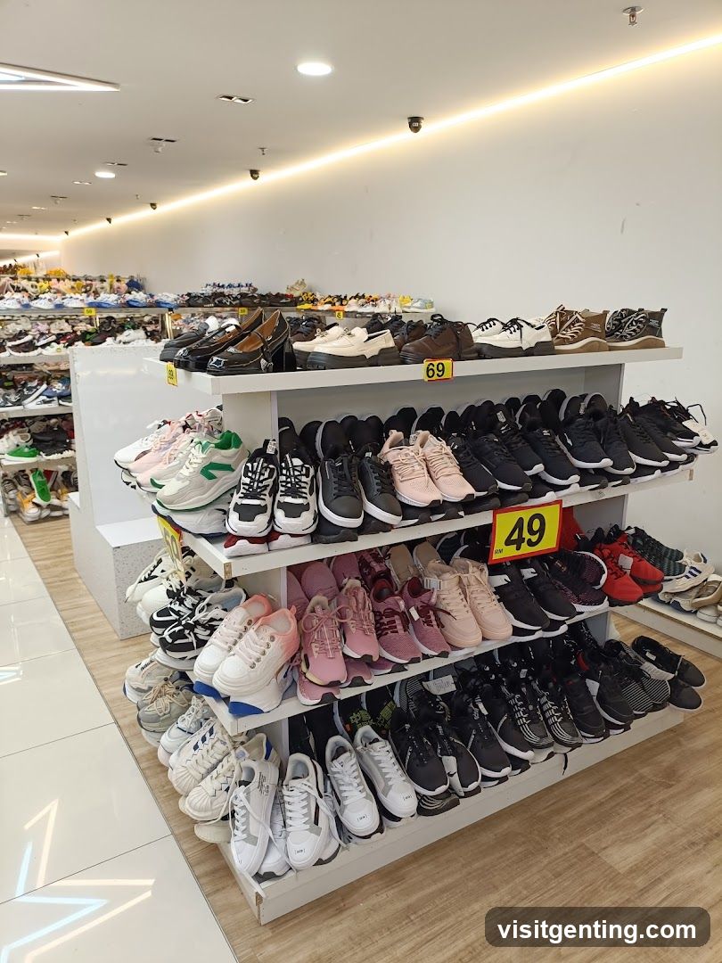Shoe Store Interior