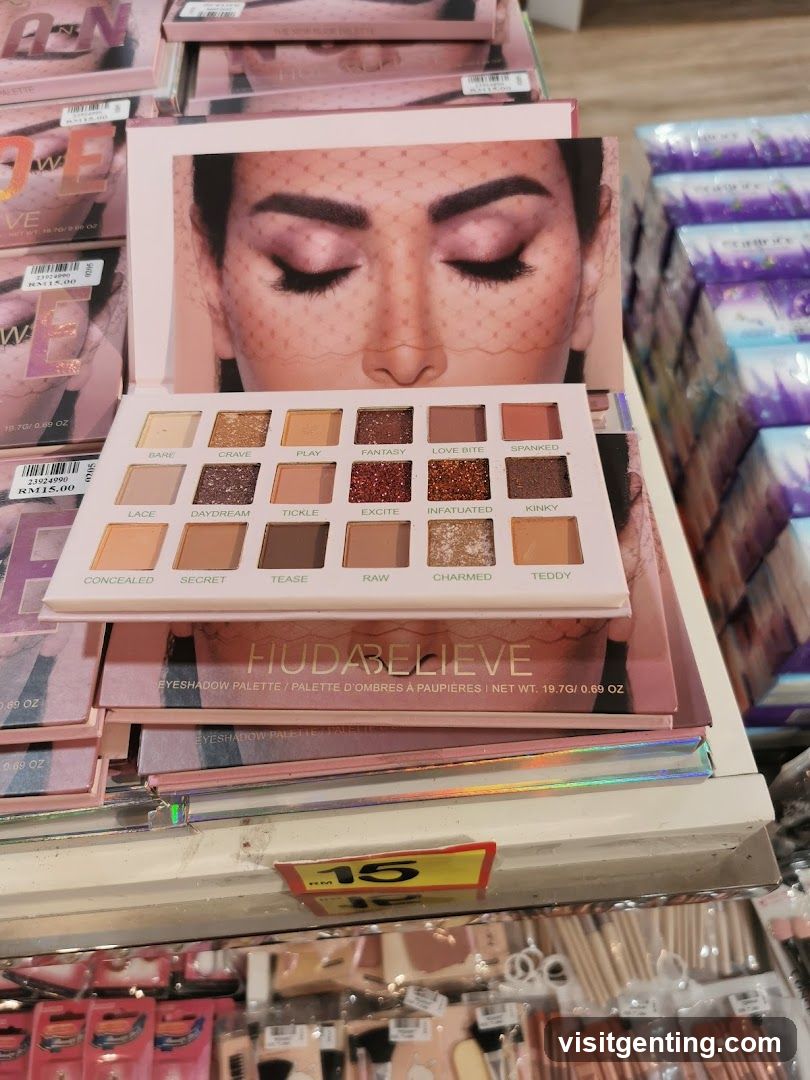 Eyeshadow Palette Display