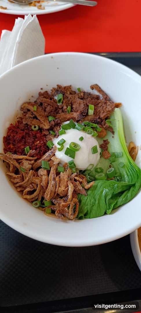 Bowl of Noodles with Toppings