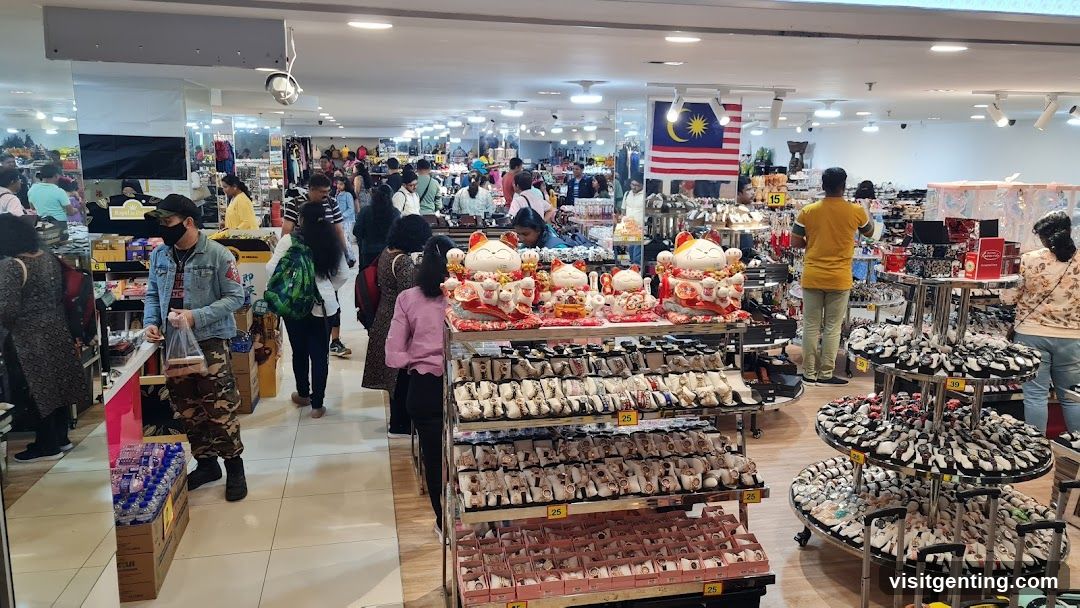 Interior of a shopping mall