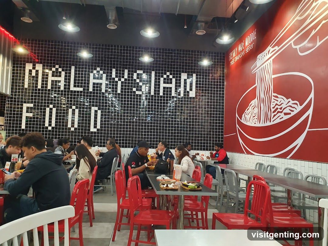 Malaysian Food Restaurant Interior