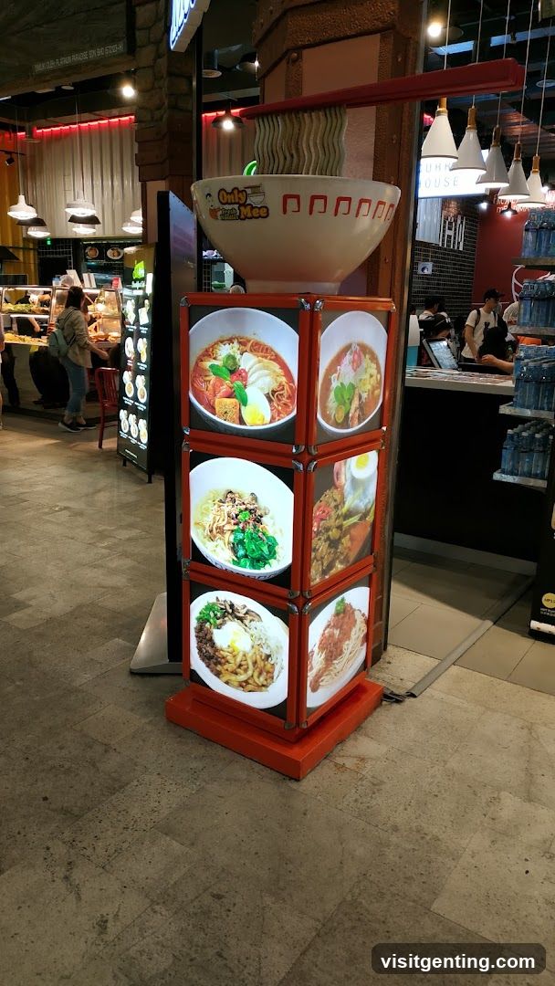 Ramen Shop Interior Display