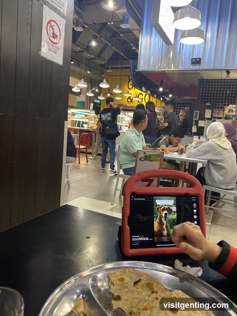 Restaurant Interior Scene