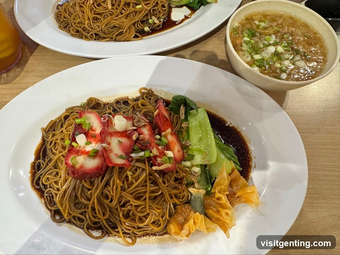 Food served at a restaurant