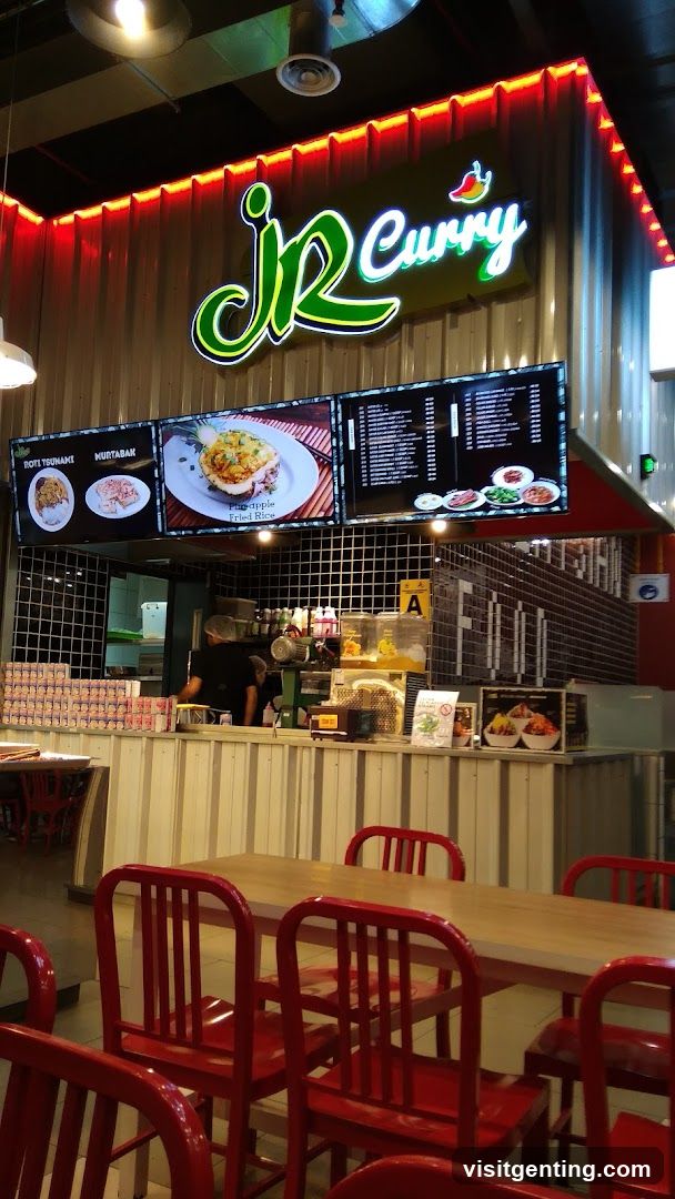 JR Curry Restaurant Interior