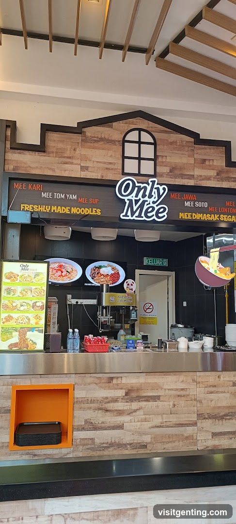 Only Mee noodle stall interior