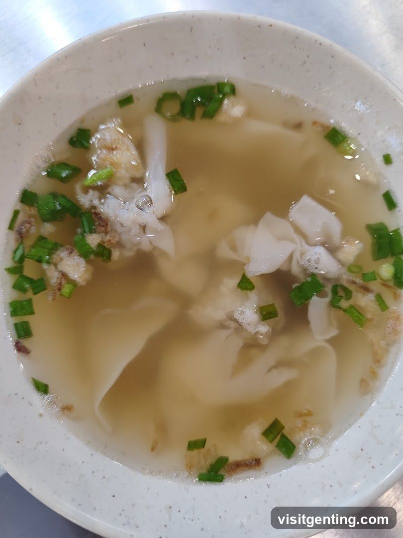 Wonton Soup