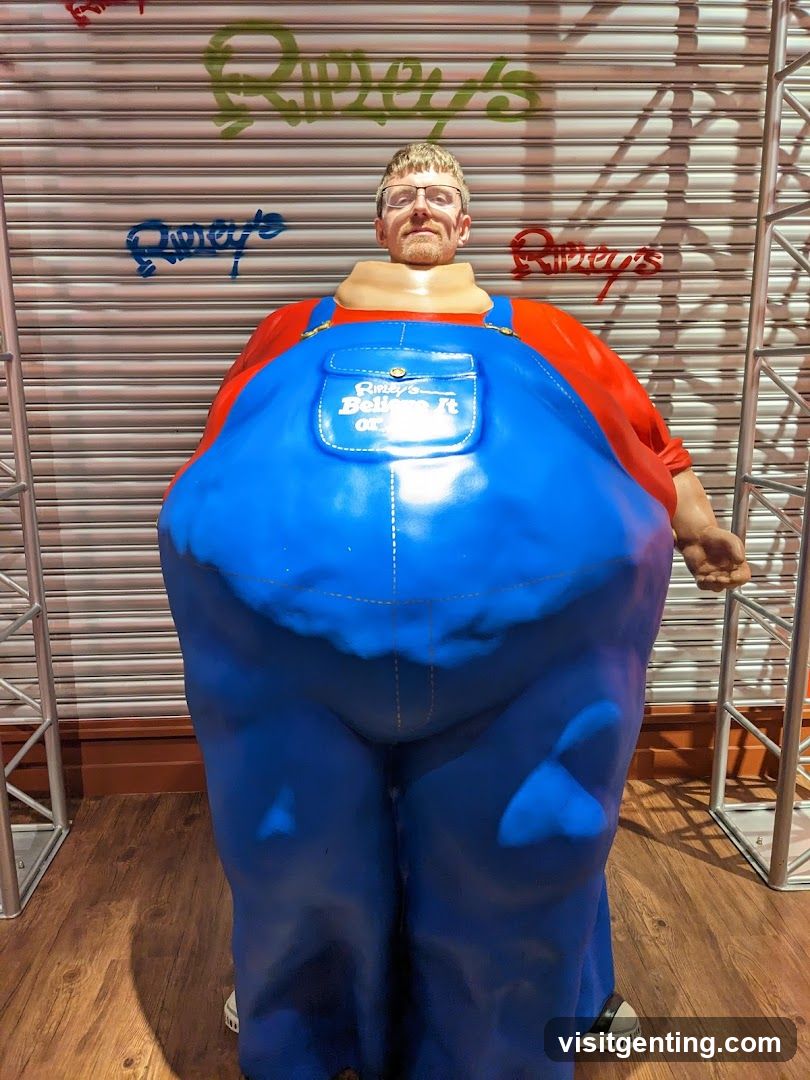 Ripley's Statue Display