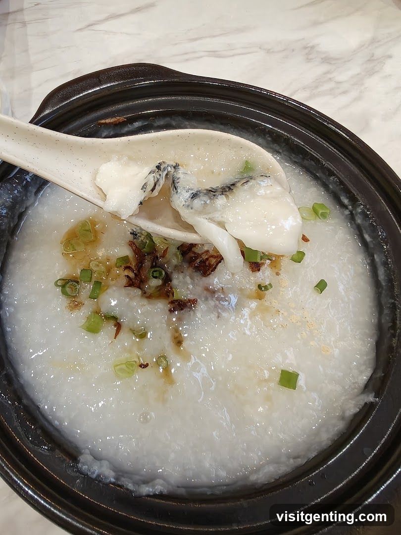 Fish Congee in Clay Pot