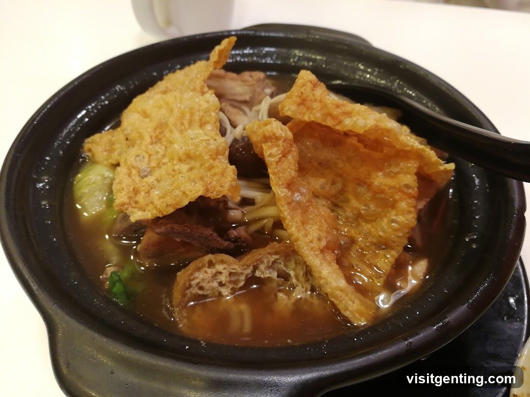 Food in a clay pot