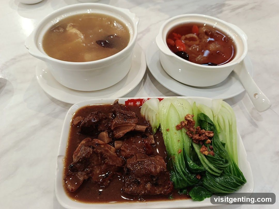 Dining Table with Chinese Cuisine
