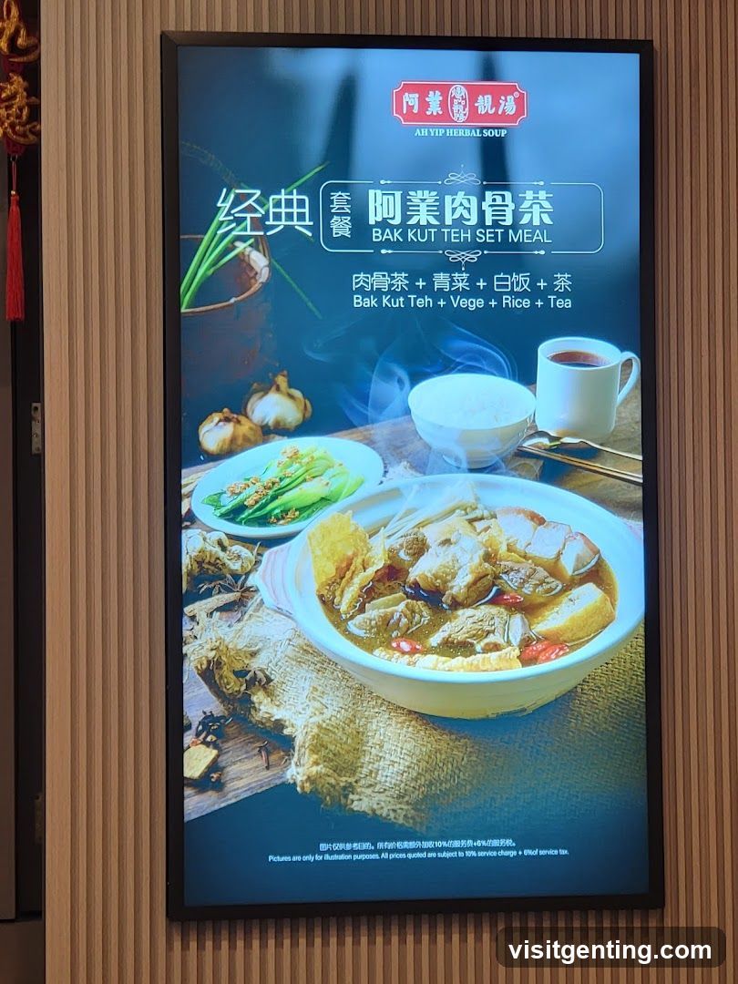 Digital Menu Display