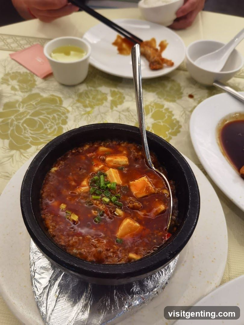 Dining Table with Sichuan Dish