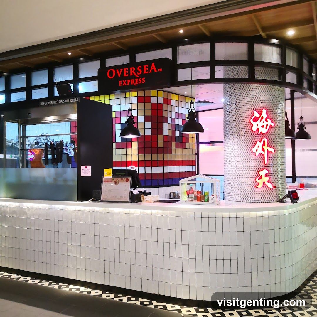 Oversea Express storefront interior