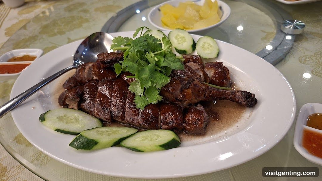 Dish served at a restaurant