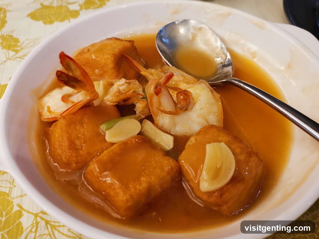Dish in bowl with spoon