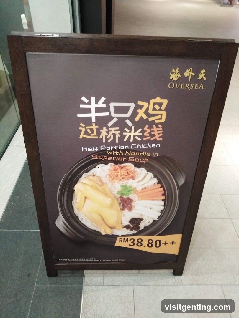 Restaurant Advertisement Board