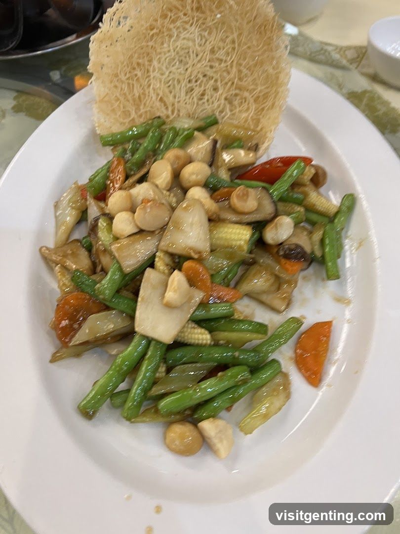 Dish on Plate