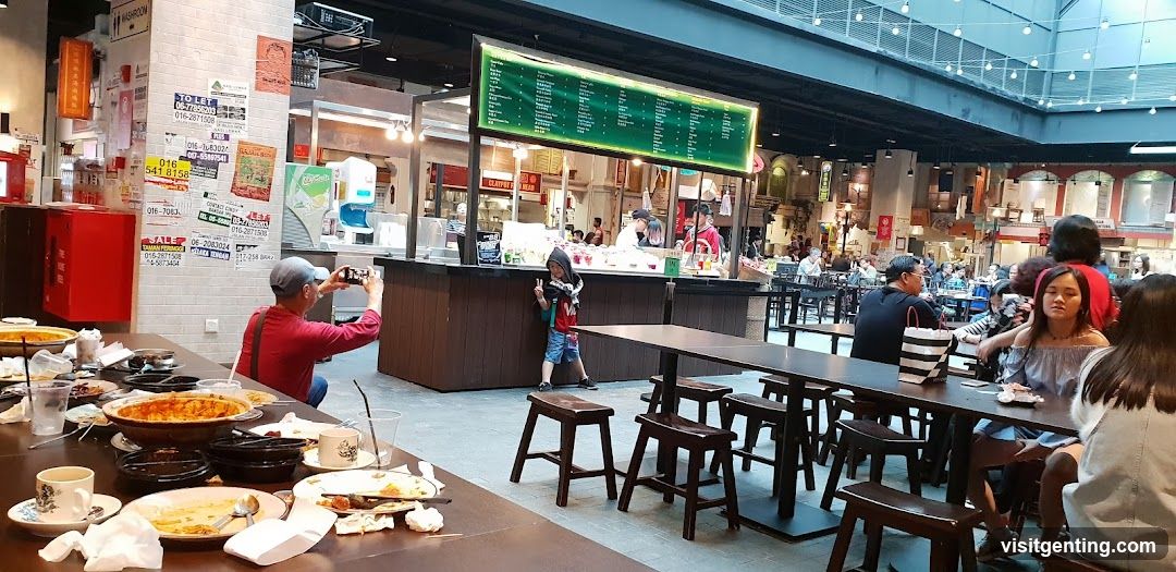 Food court interior