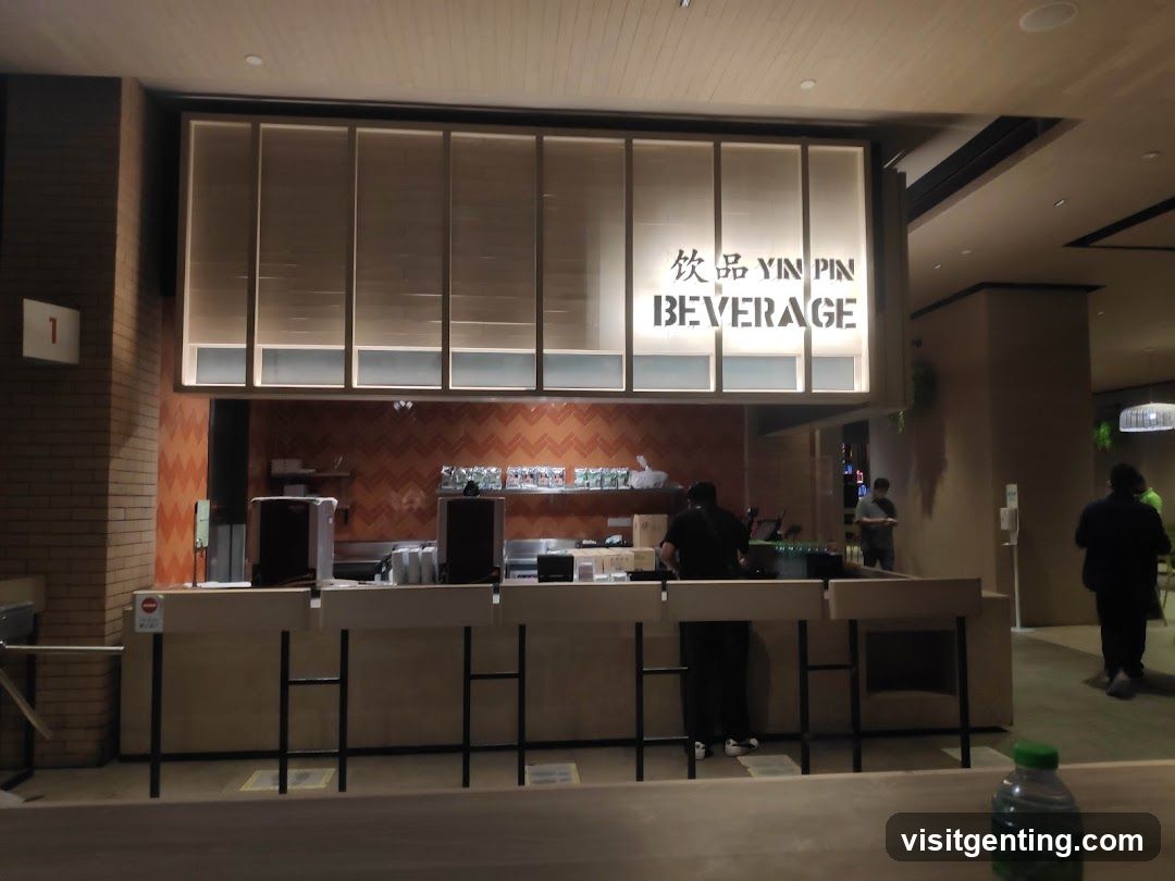 Beverage Counter Interior