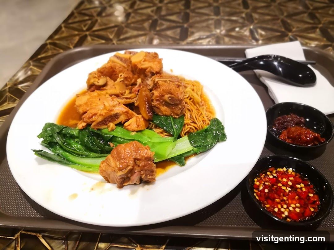 Food Plate on Tray