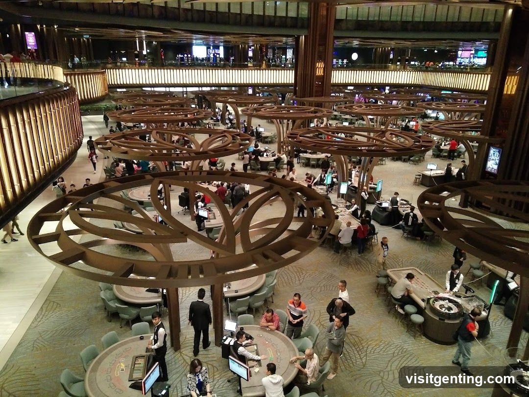 Interior of a casino floor