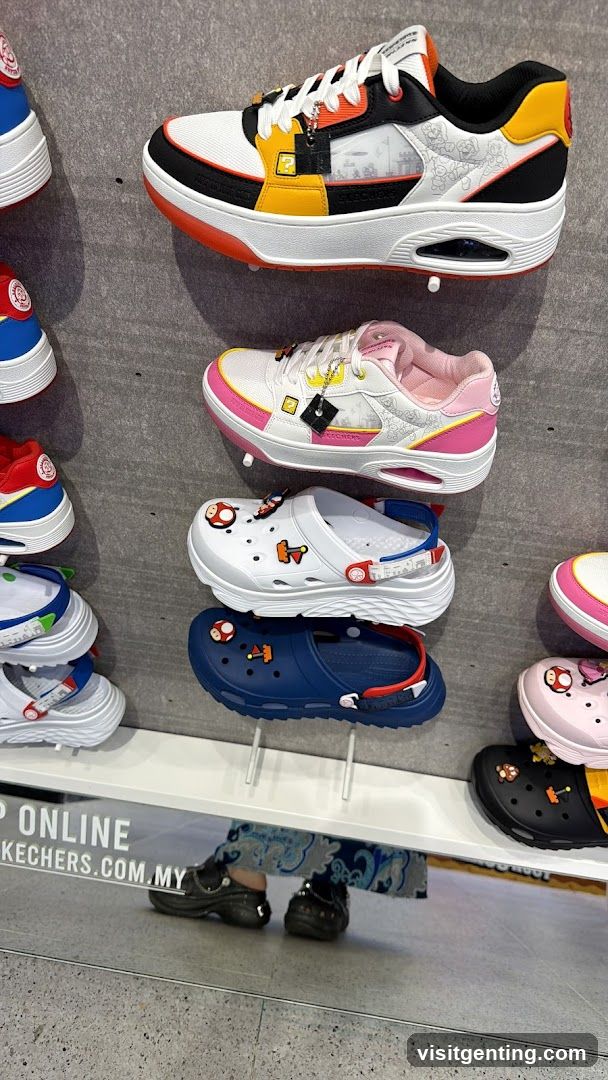 Skechers Shoes Display