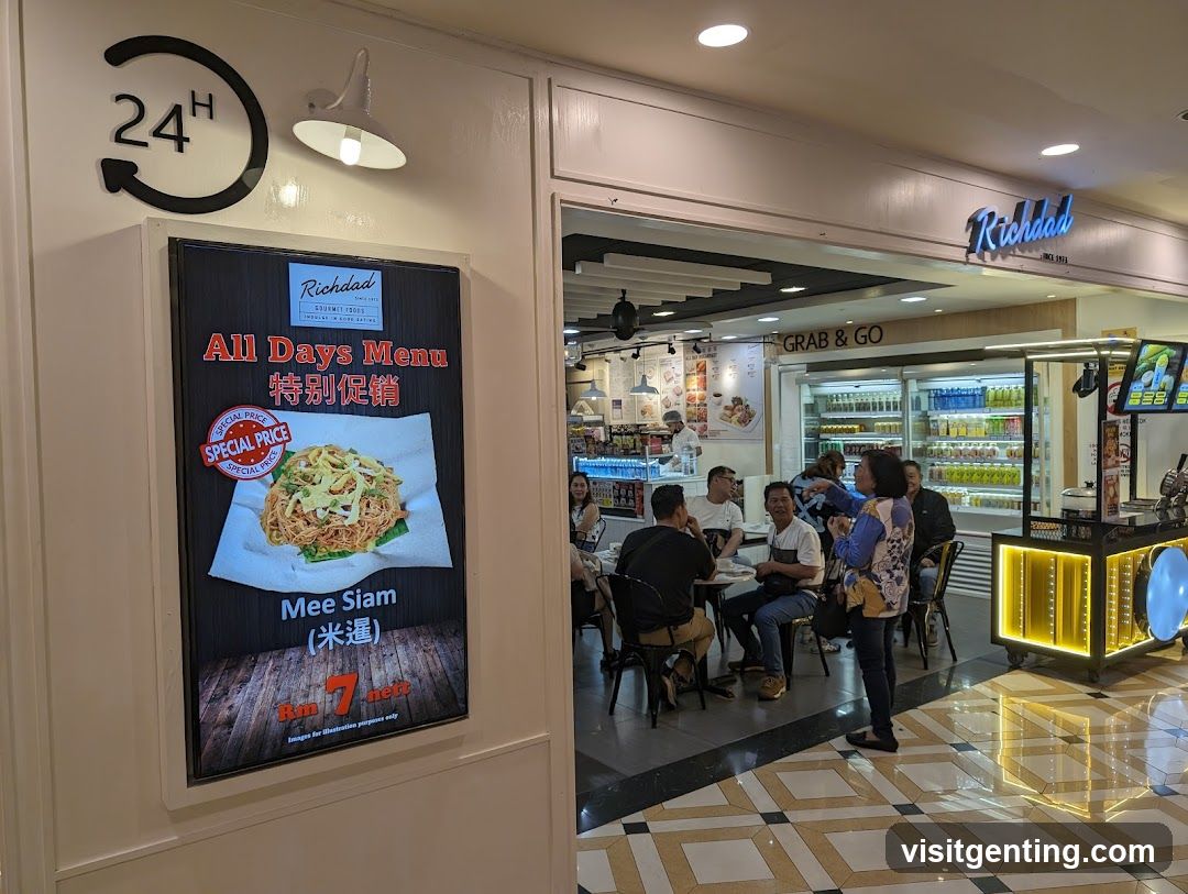 Richdad Gourmet 2002 storefront interior view