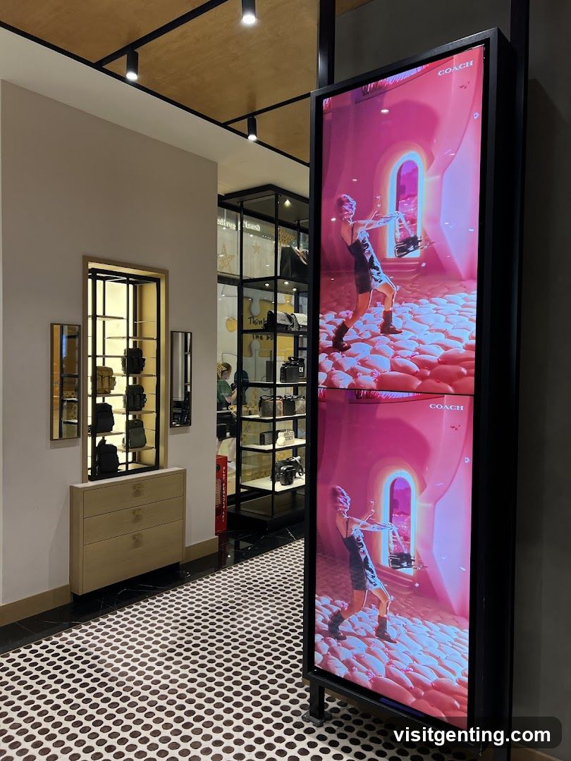 Coach Store Interior