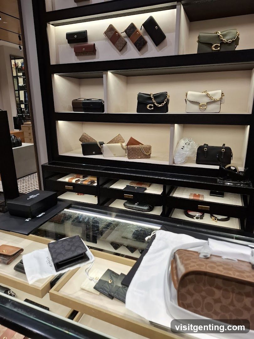 Coach Store Interior