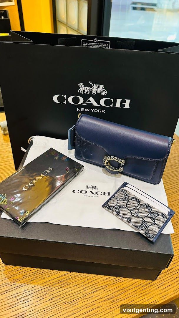 Coach Brand Merchandise Display
