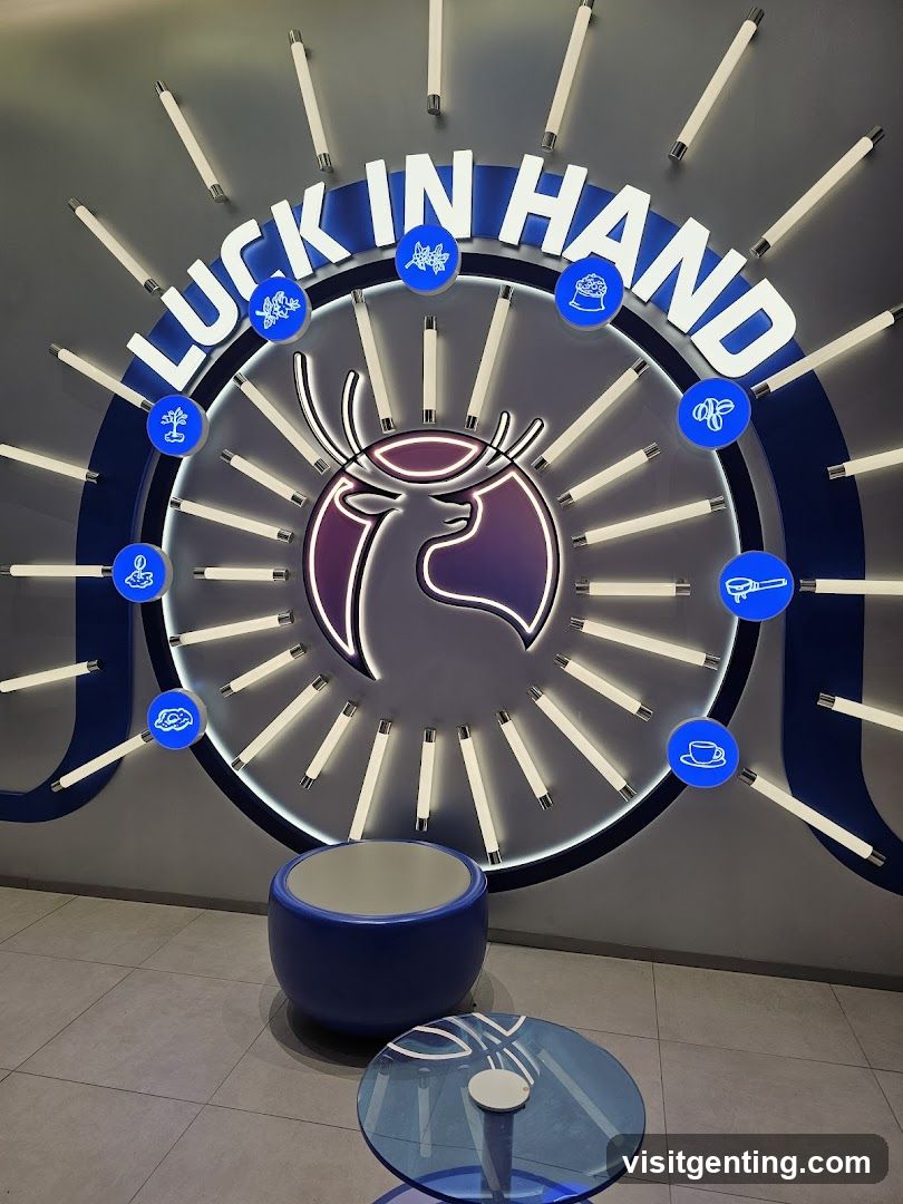 Luck in Hand Interior Display