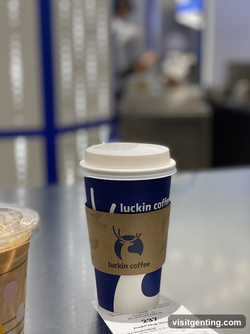 Luckin Coffee Cup