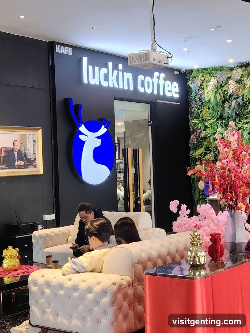 Luckin Coffee Interior