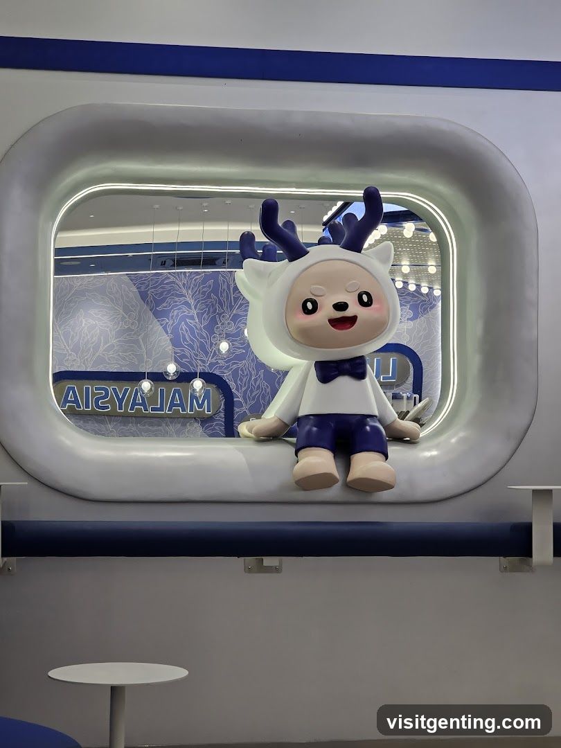 Interior Display with Mascot