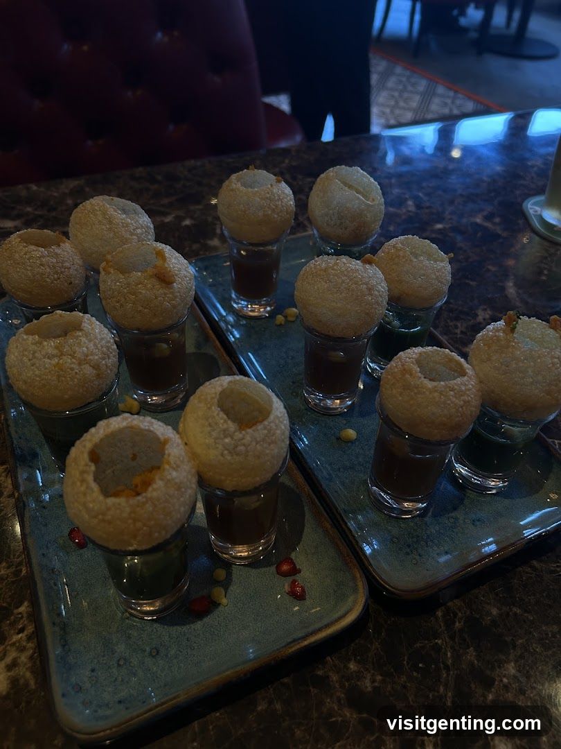 Food Display on Table
