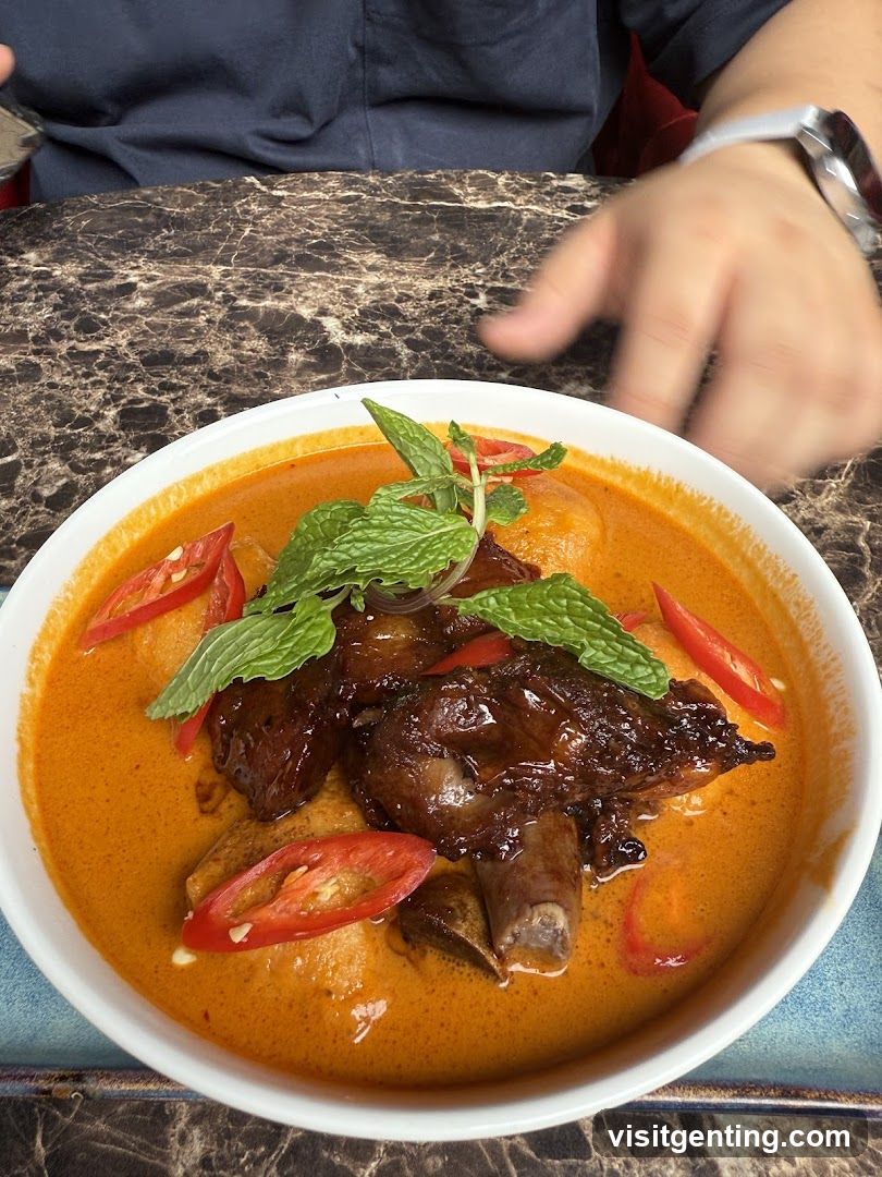 Food dish on table