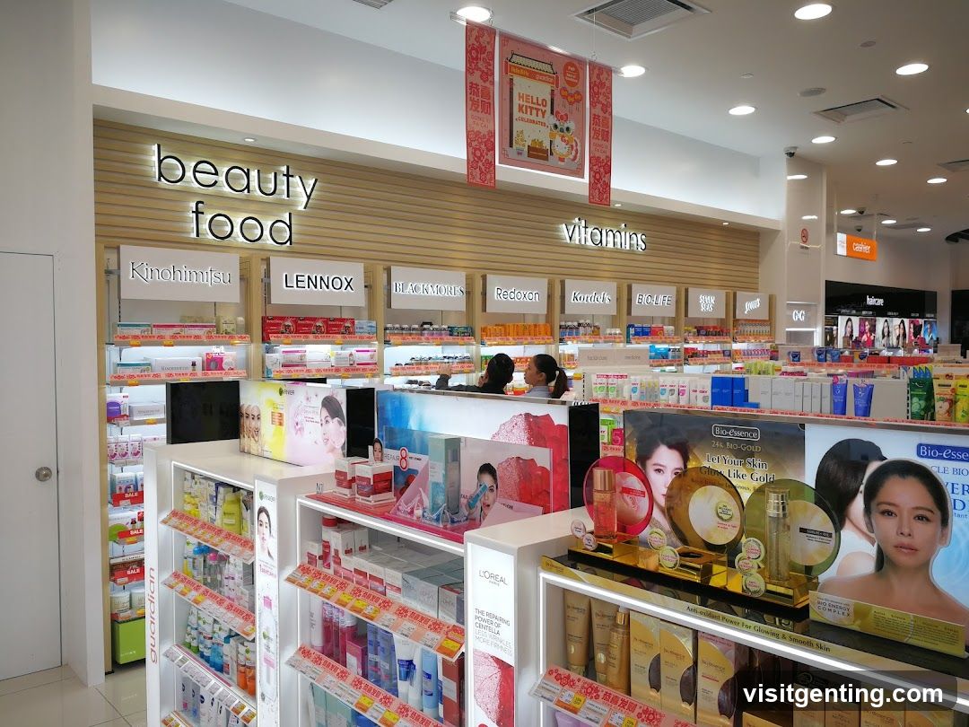 Beauty and Vitamins Section Interior