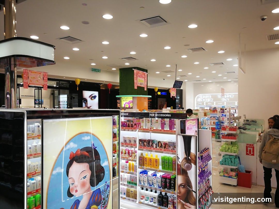 Interior of a retail store