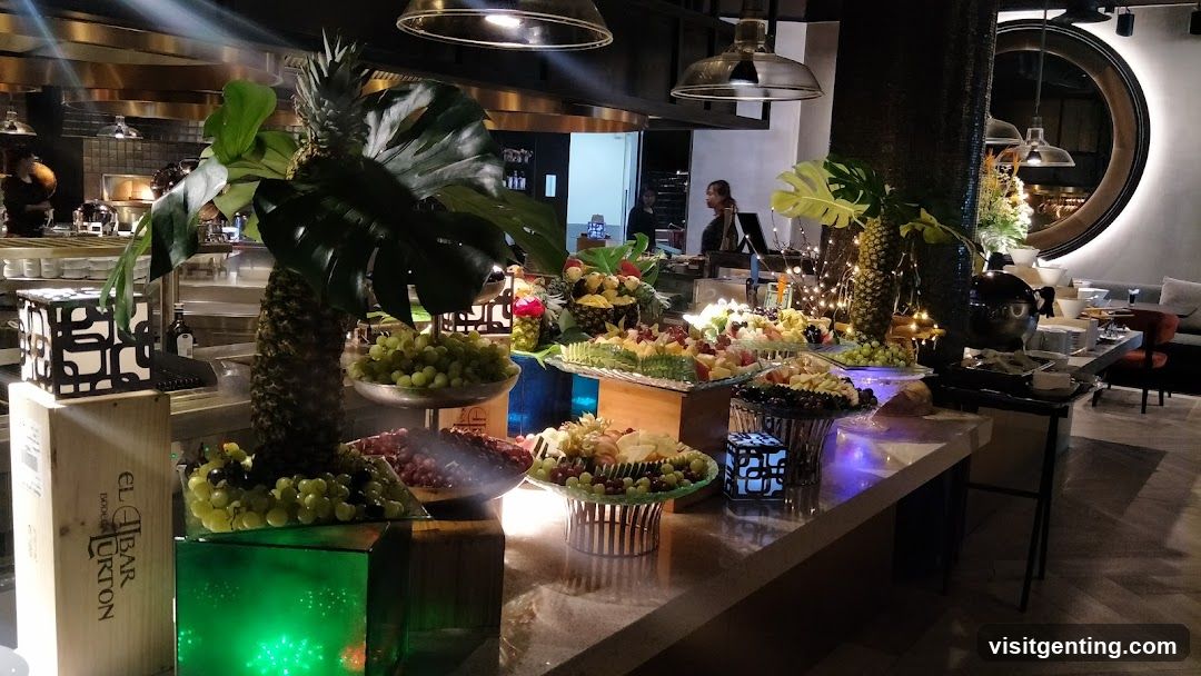 Restaurant Interior Buffet Area