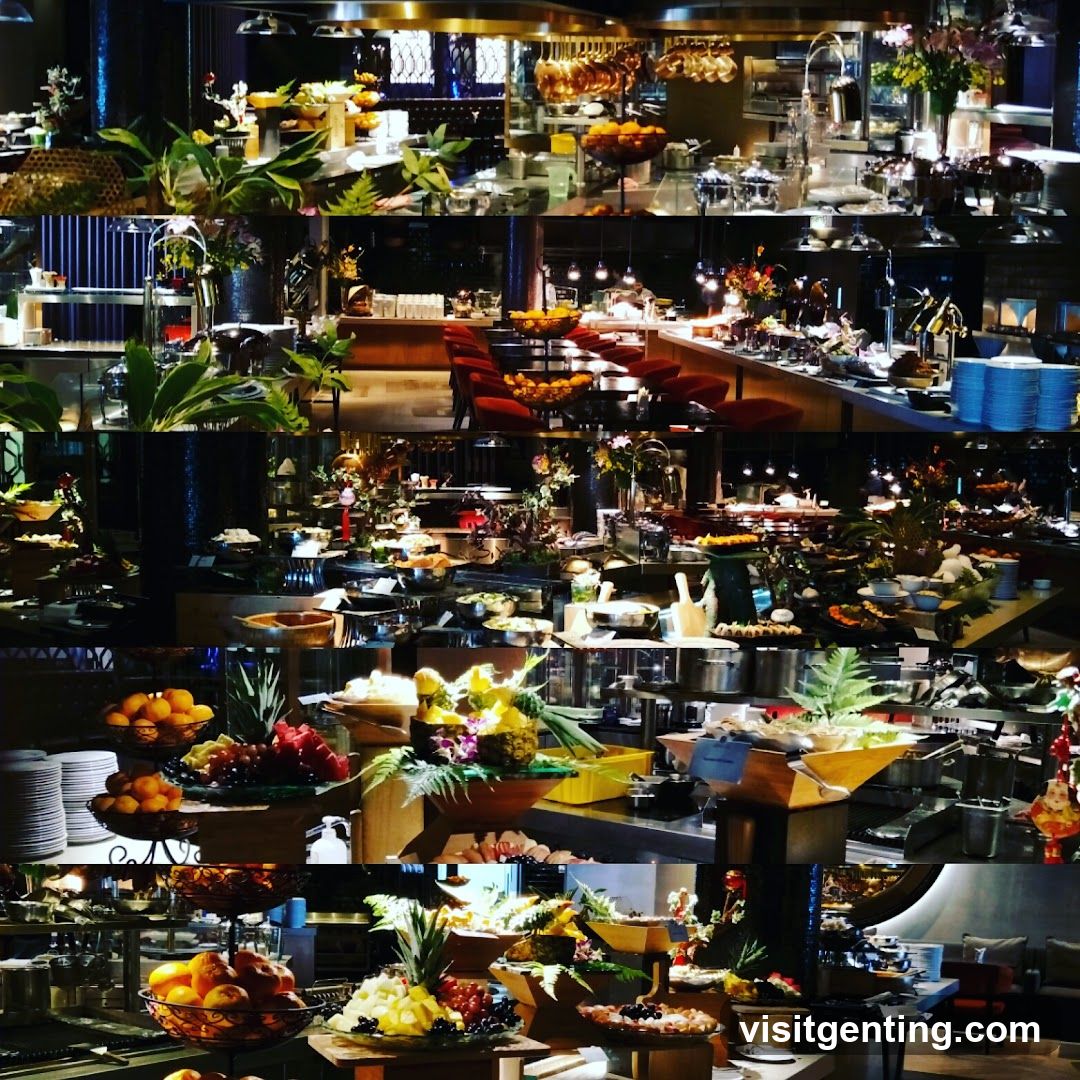 Restaurant Interior Buffet Area