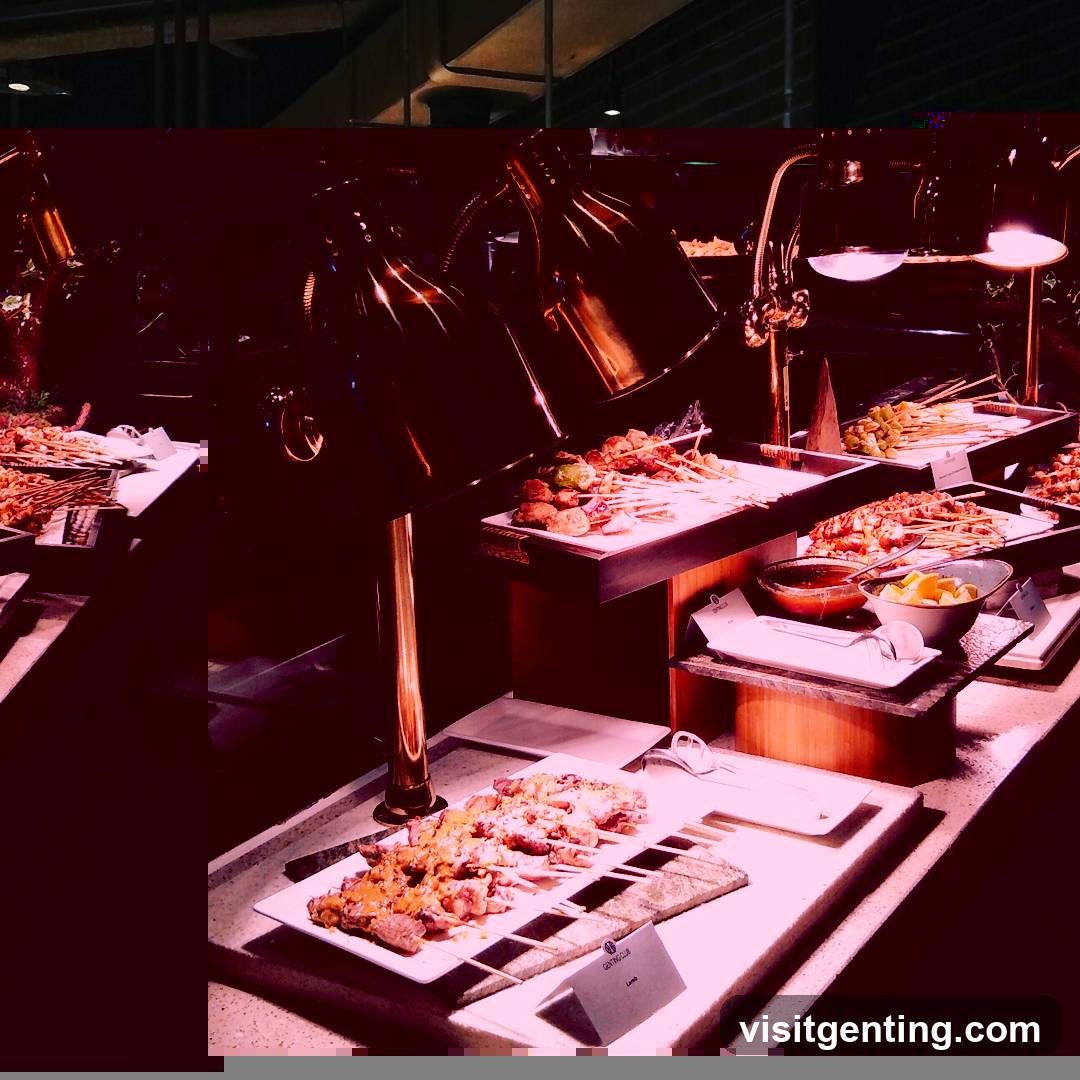 Restaurant buffet display