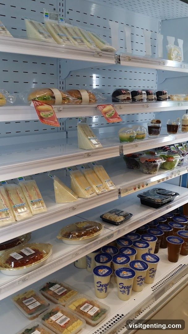 Store Interior Food Section