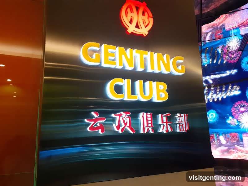 Genting Club Signage