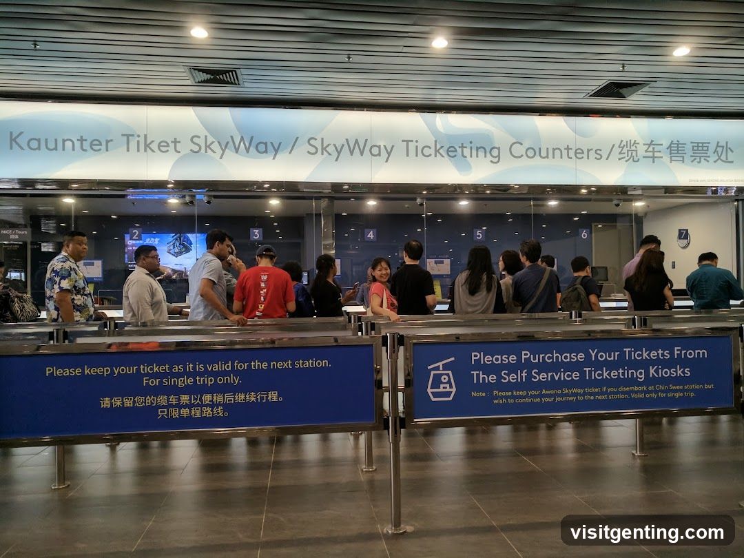 SkyWay Ticketing Counters