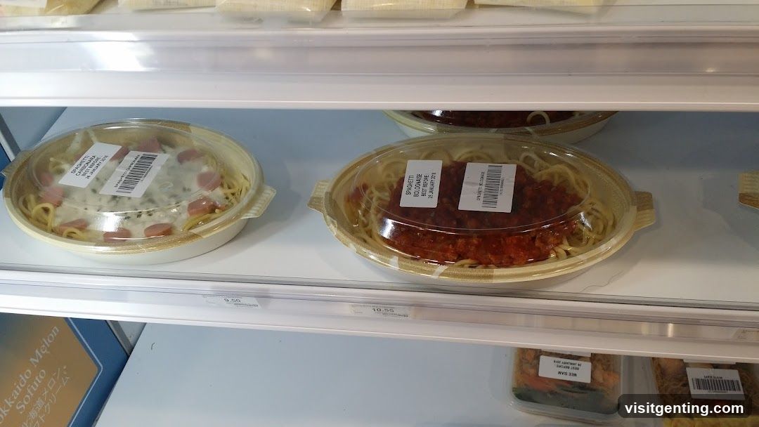 Food Display in Retail Shelf
