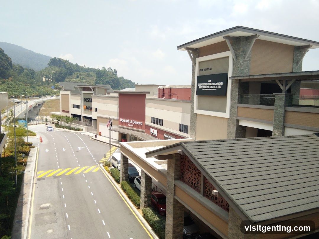 Genting Highlands Premium Outlets exterior view