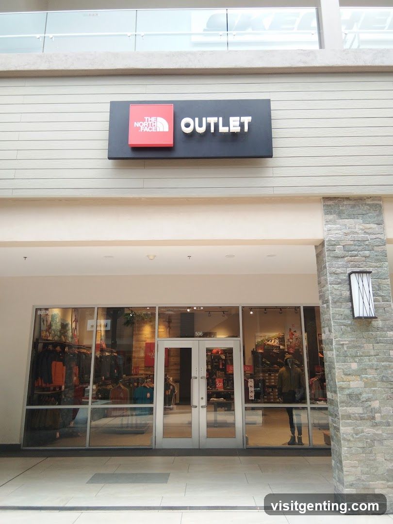The North Face Outlet Storefront